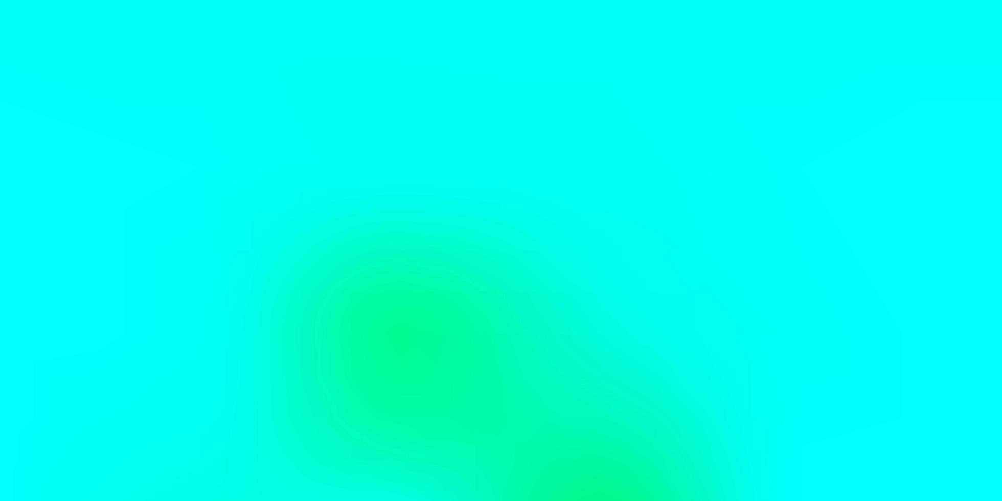 Light Green vector gradient blur template.