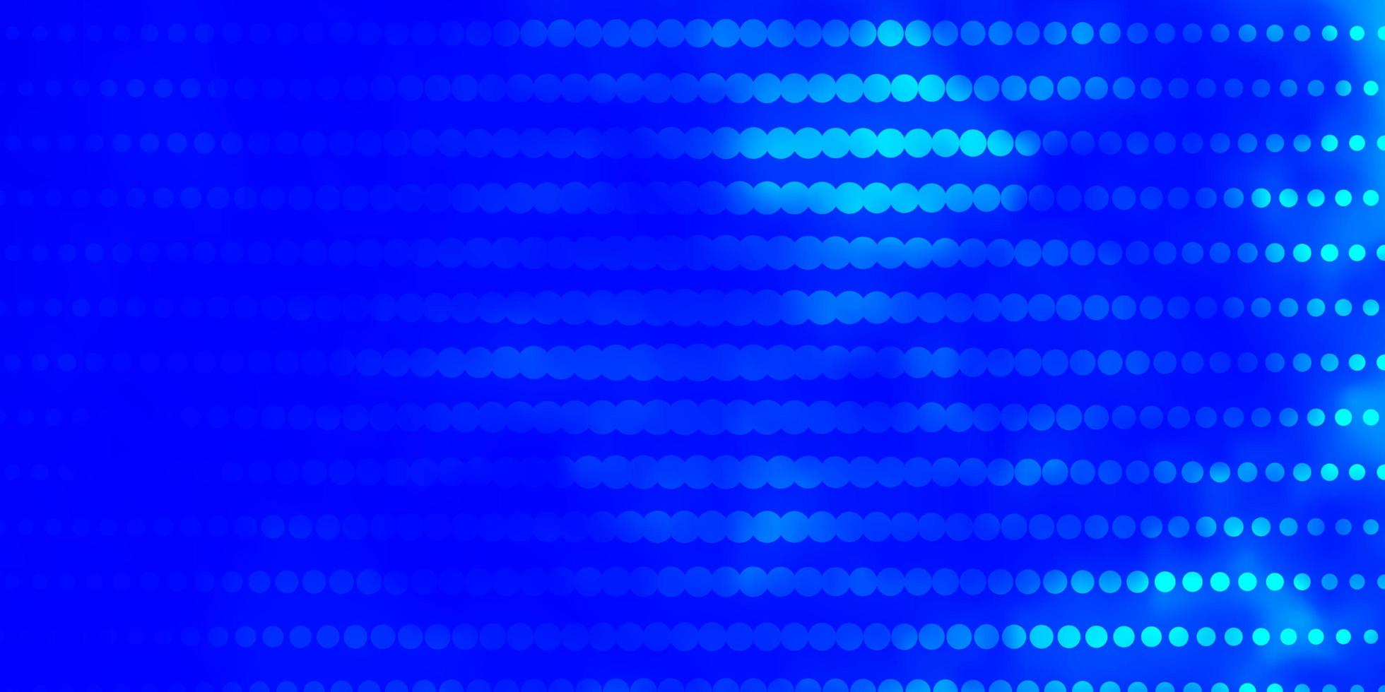 Fondo de vector azul claro con círculos.