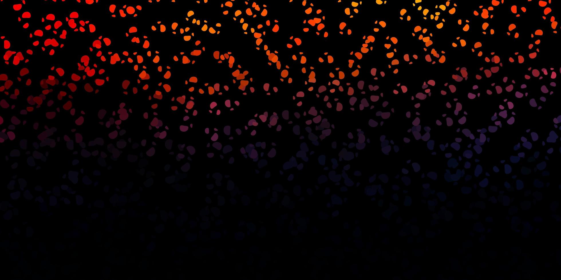 Dark blue, yellow vector backdrop with chaotic shapes.