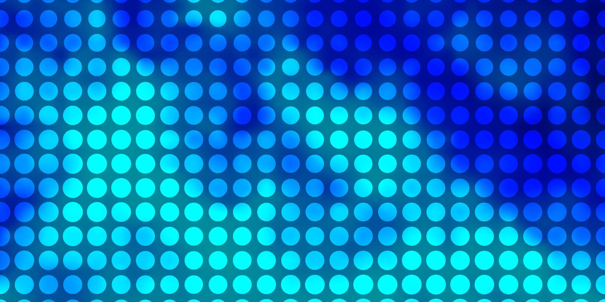 Fondo de vector azul claro con círculos.