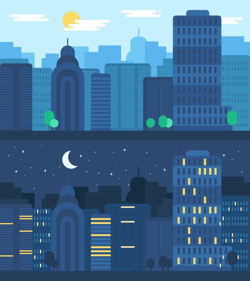 City Life Concept vector