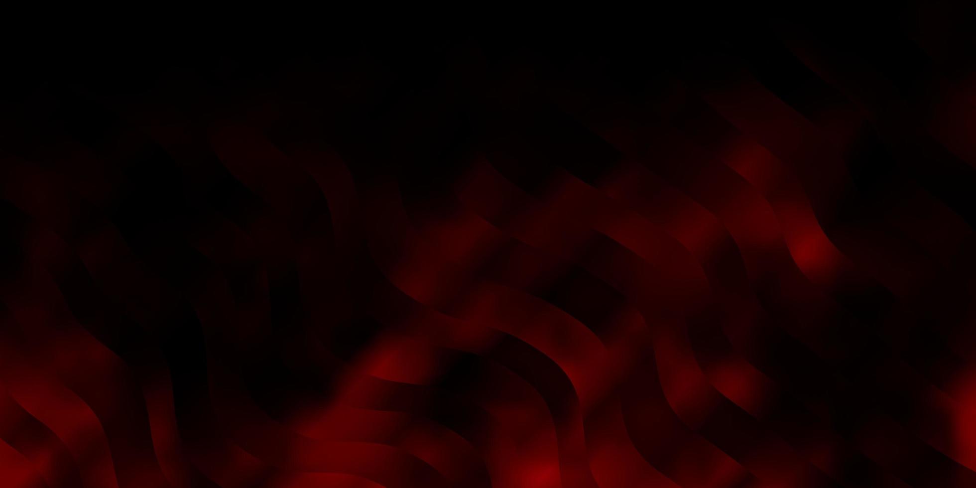 Diseño vectorial rojo oscuro con arco circular. vector