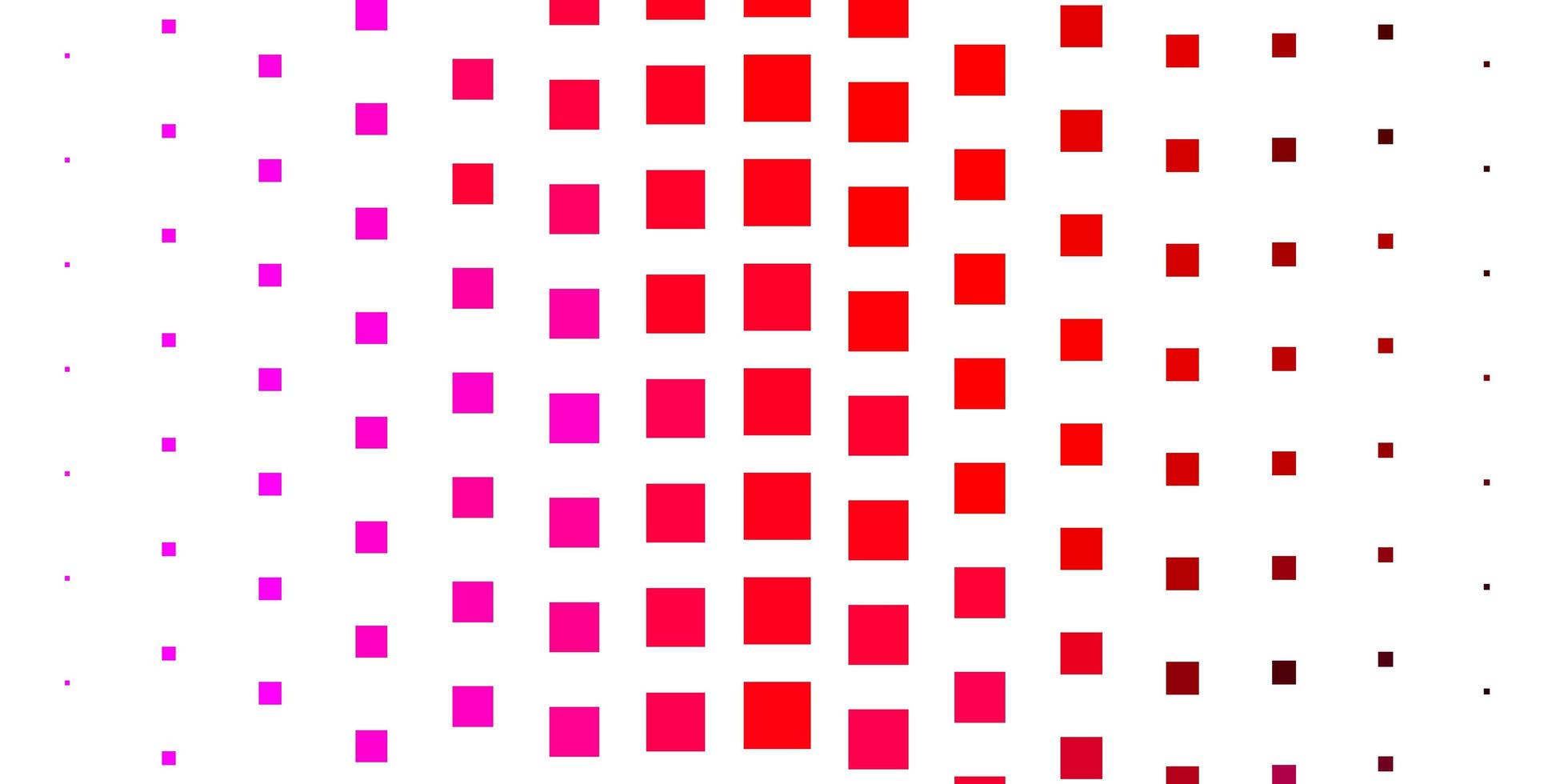 Fondo de vector de color rosa claro, amarillo con rectángulos.