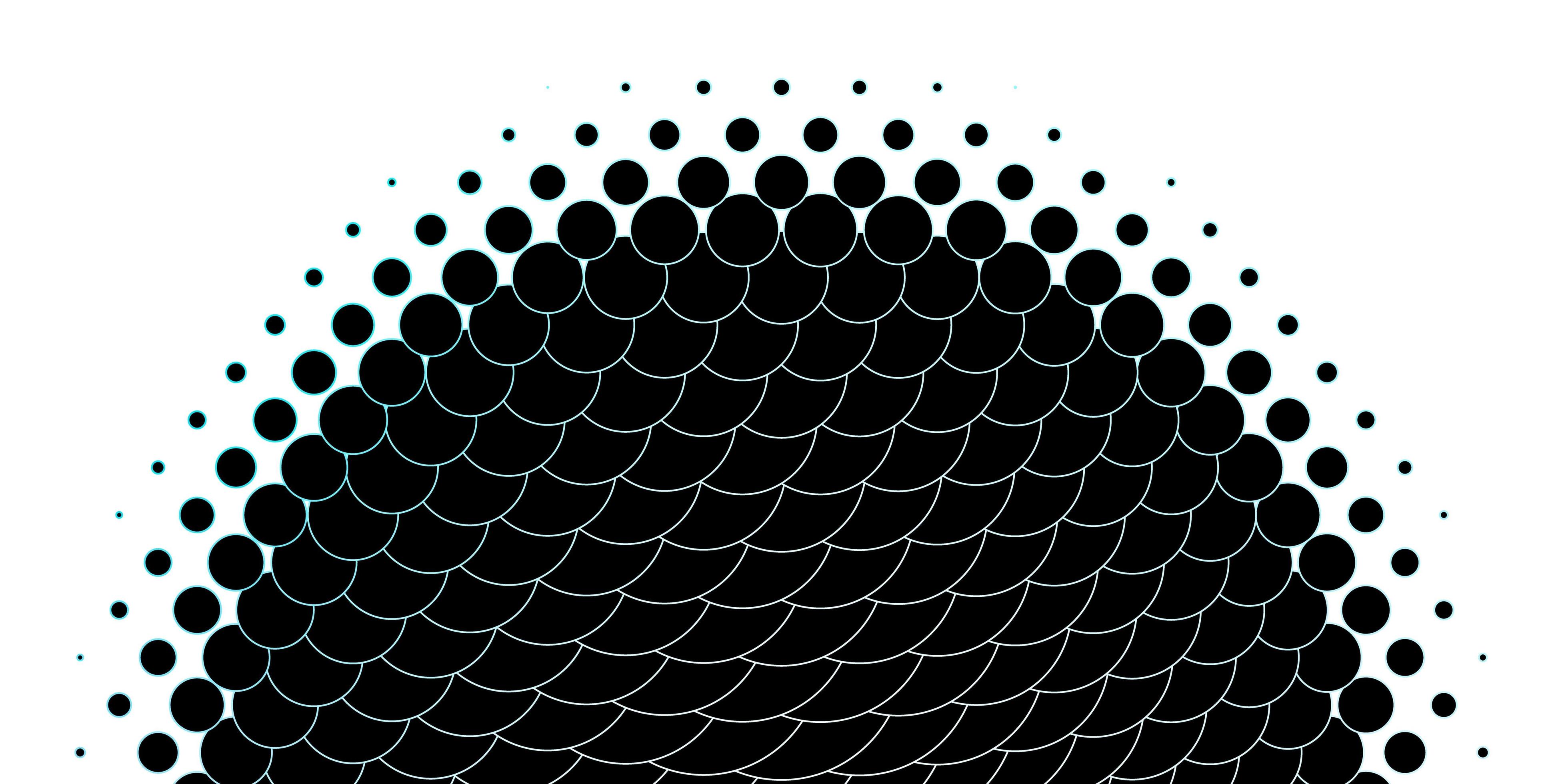 Light BLUE vector background with bubbles. - Download Free Vectors