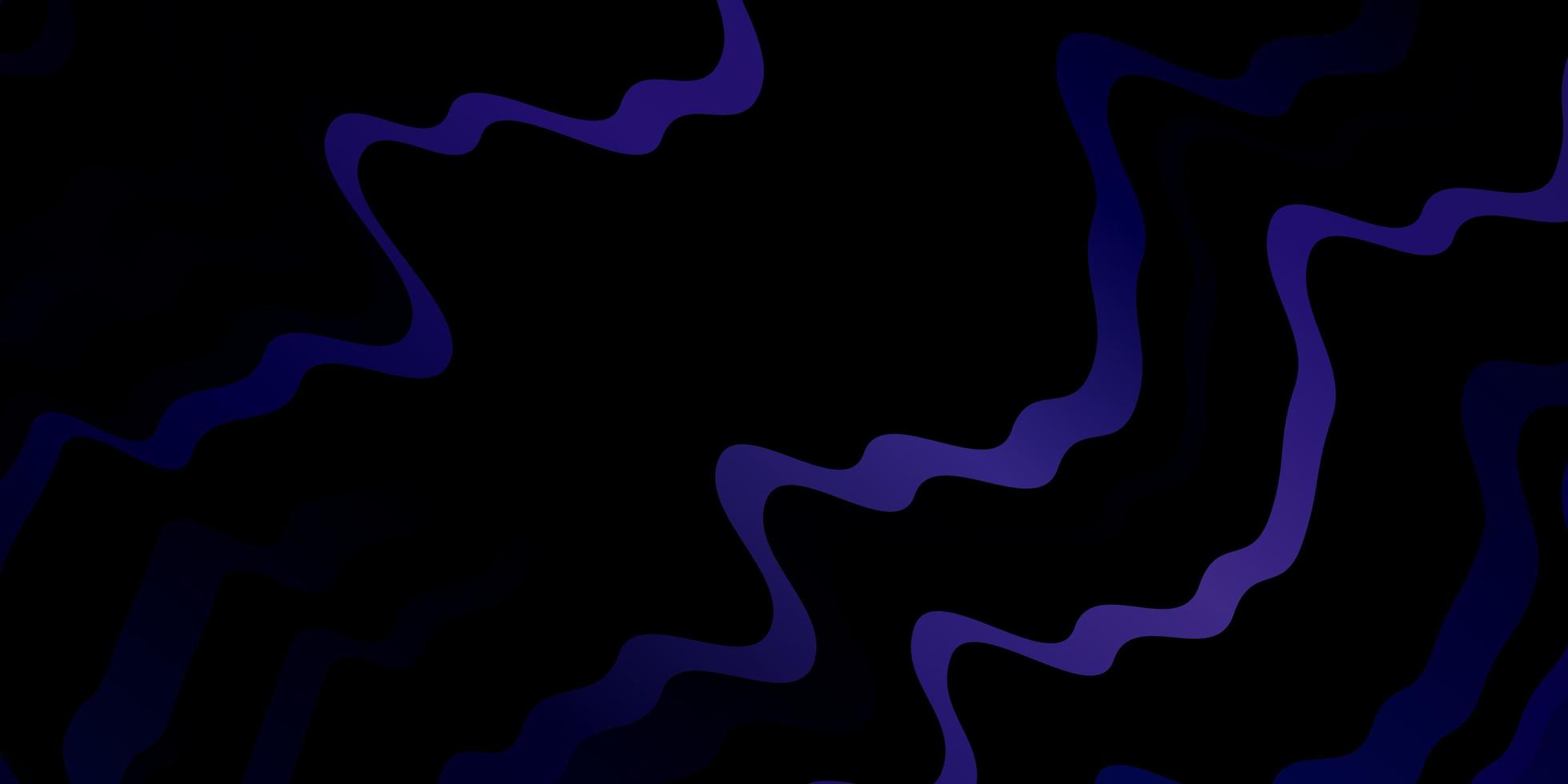 Dark BLUE vector background with lines.