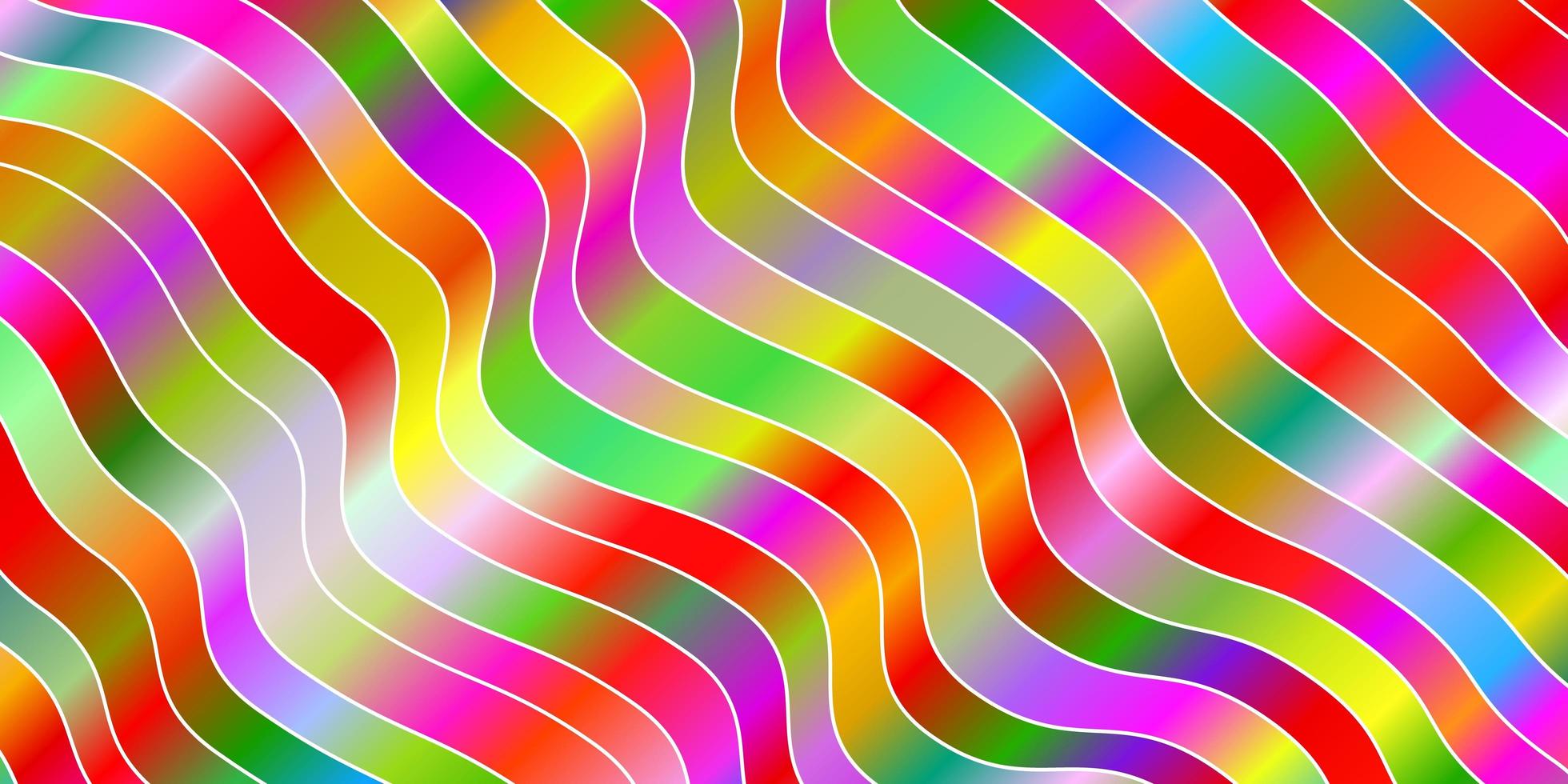 Light Multicolor vector texture with wry lines.