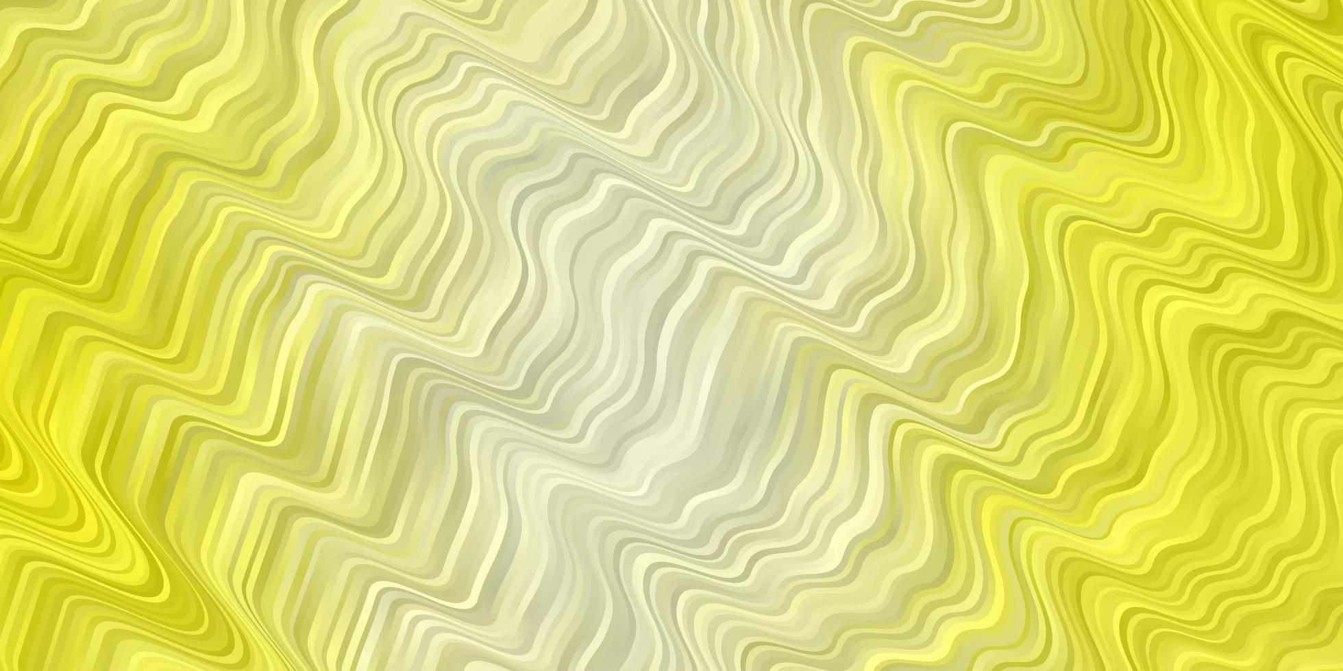 Light Yellow vector template with wry lines.