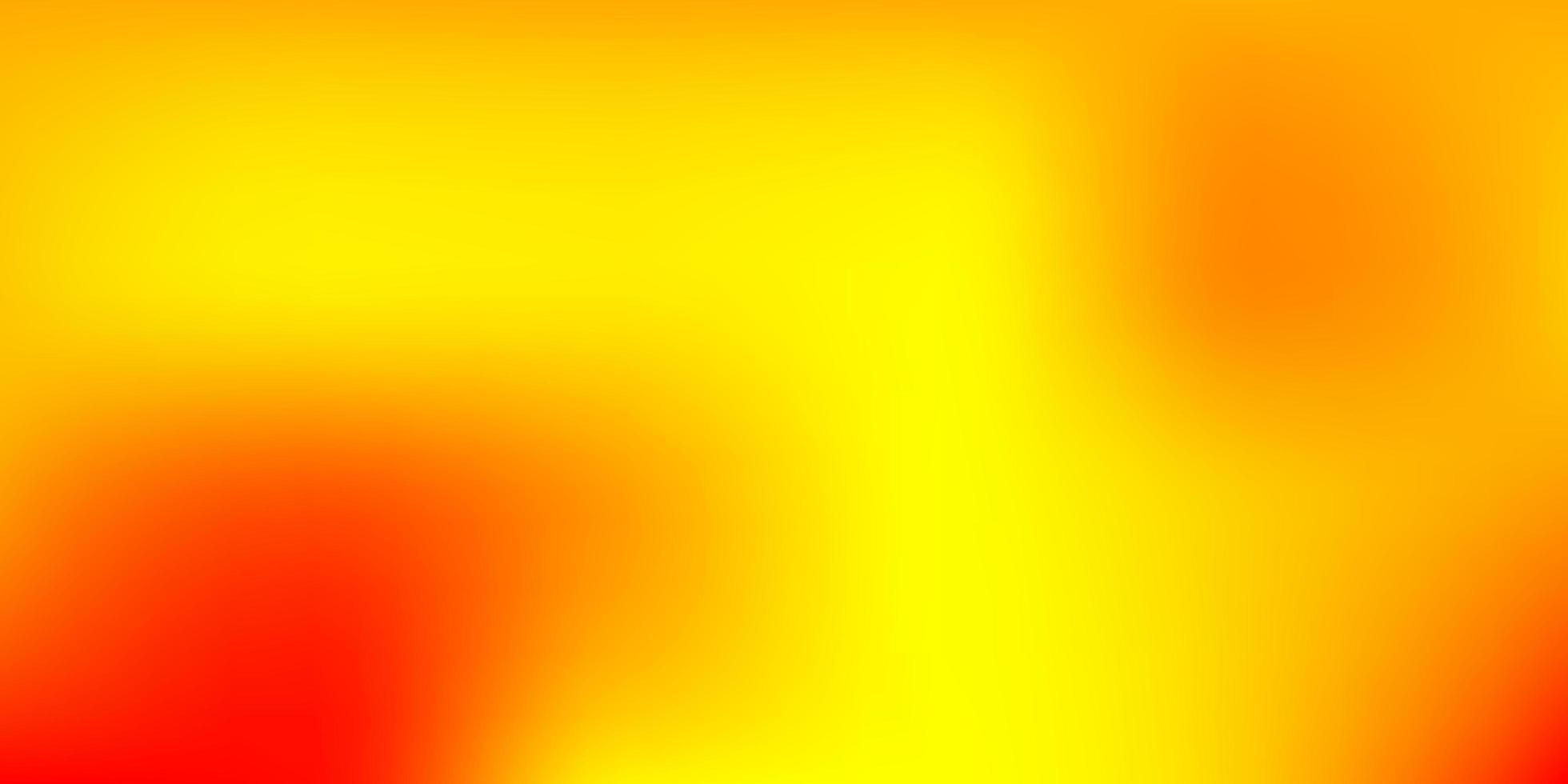 Light Orange vector blurred background.