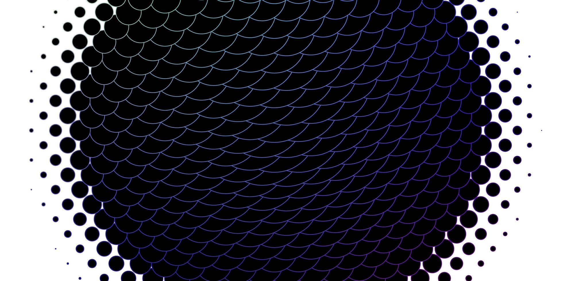 Light Multicolor vector background with bubbles.