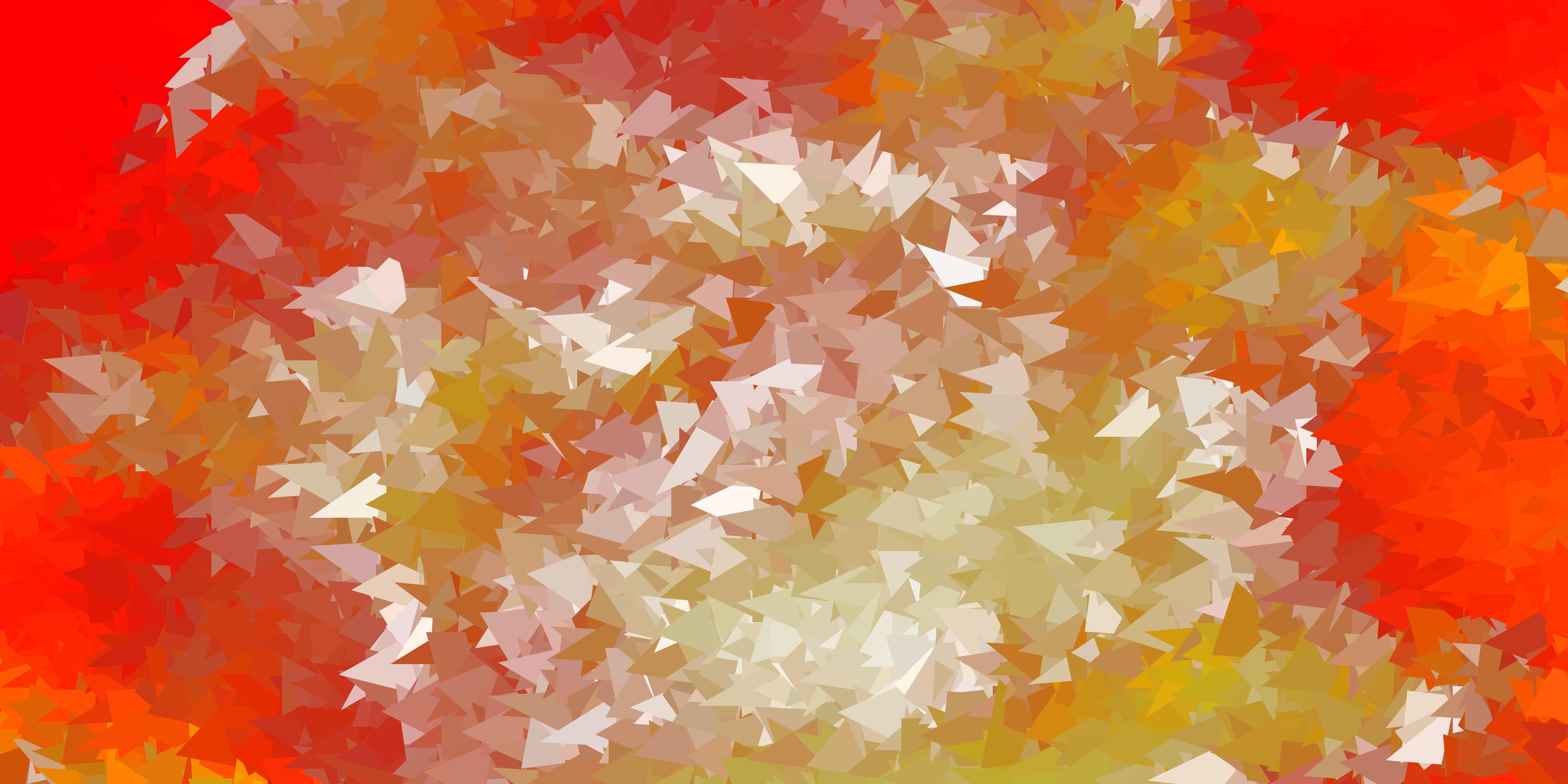 Light orange vector poly triangle layout. 1941210 Vector Art at Vecteezy
