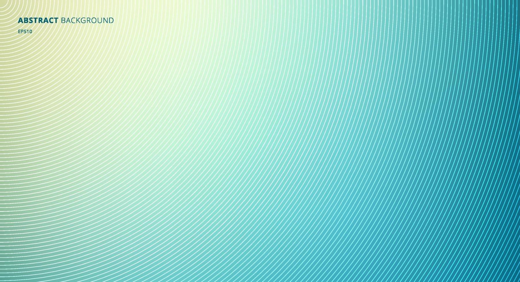 Abstract Blue Blurred Background with Circles Radial Texture. vector