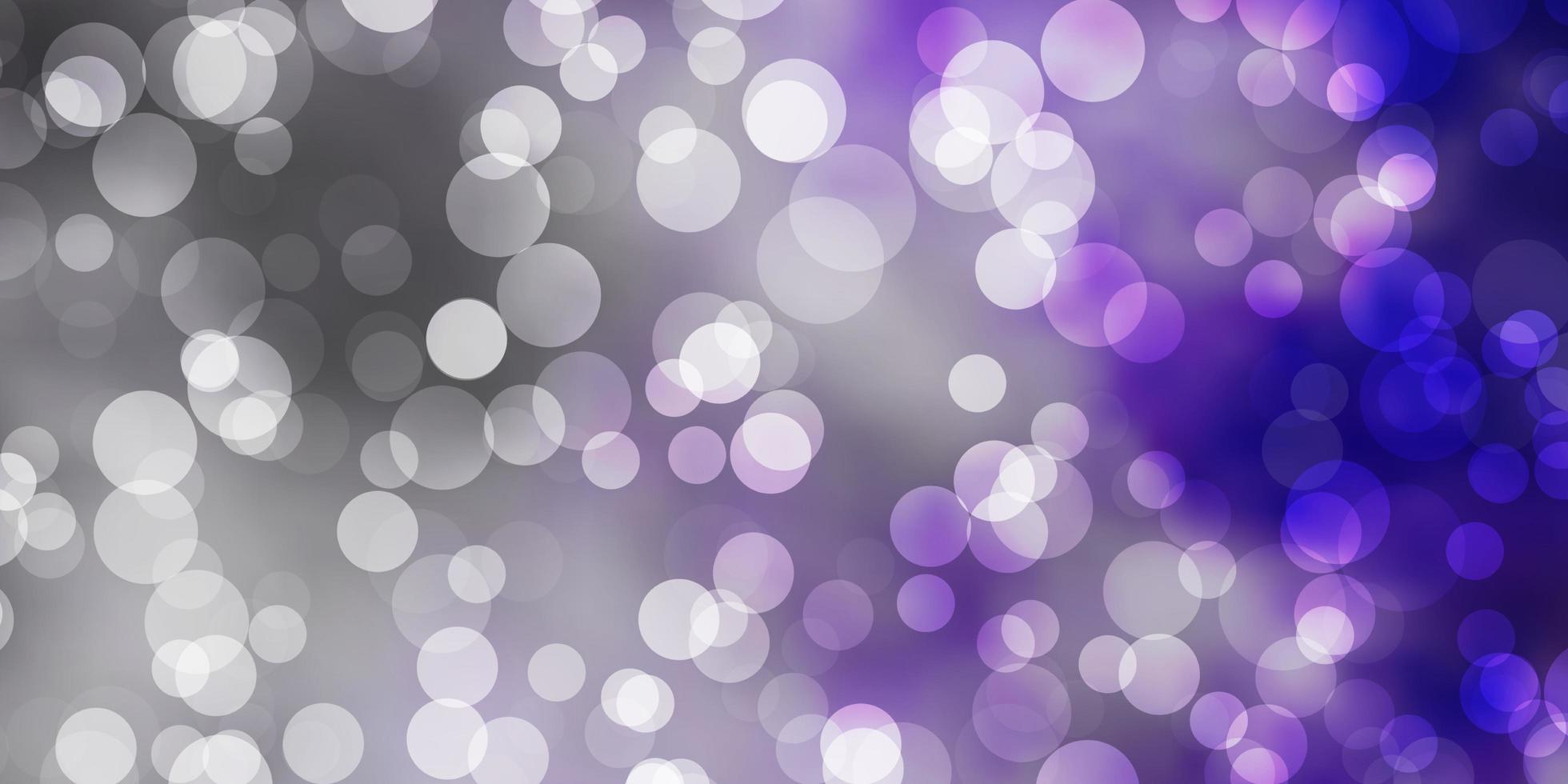 Light Purple vector backdrop with dots.