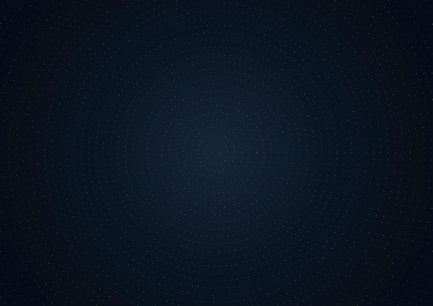 Abstract technology futuristic concept glowing particles dots elements on dark blue background. vector