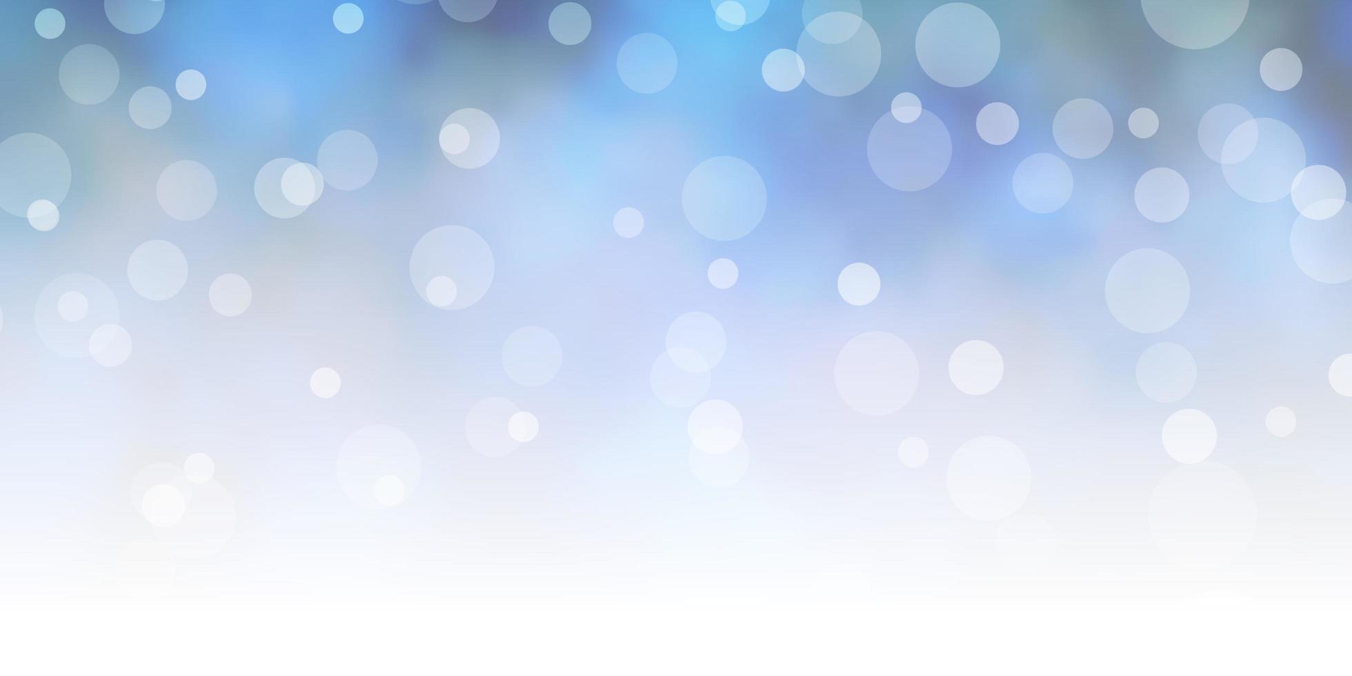Light BLUE vector template with circles.