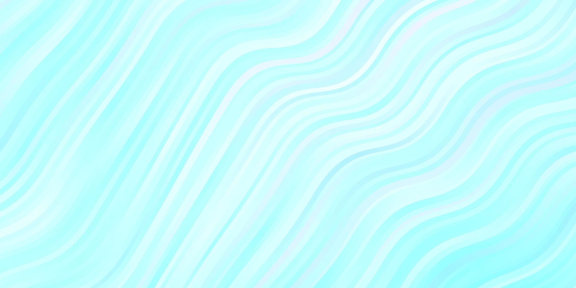 Light BLUE vector texture with curves.