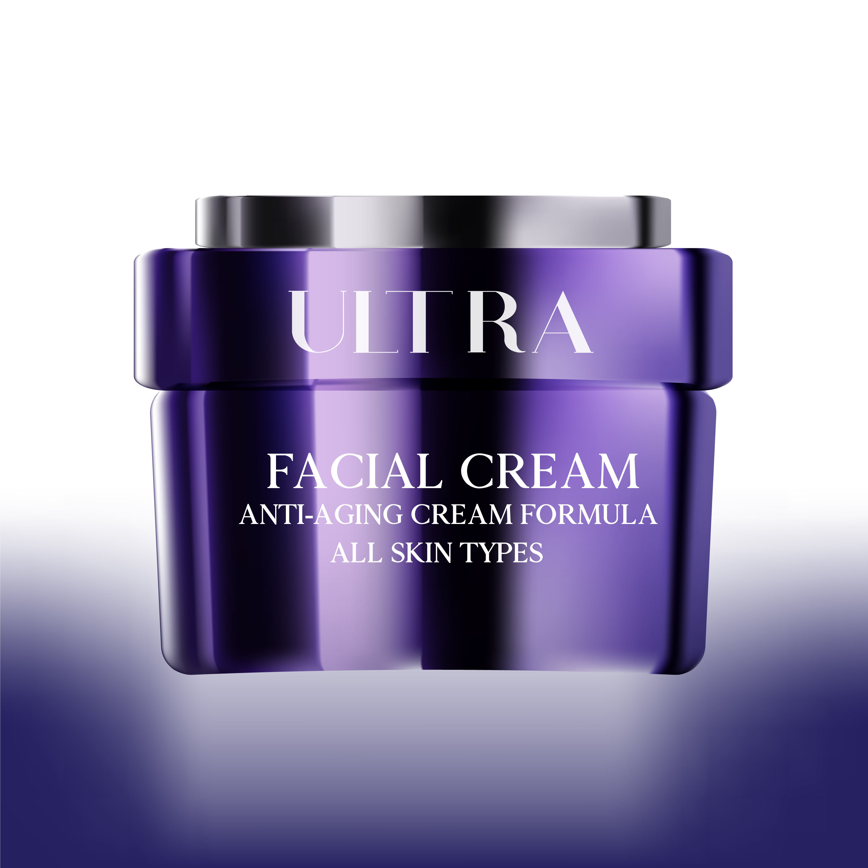 Cosmetics Bottle Jar, Luxury Cosmetics Packaging Template Design, Label