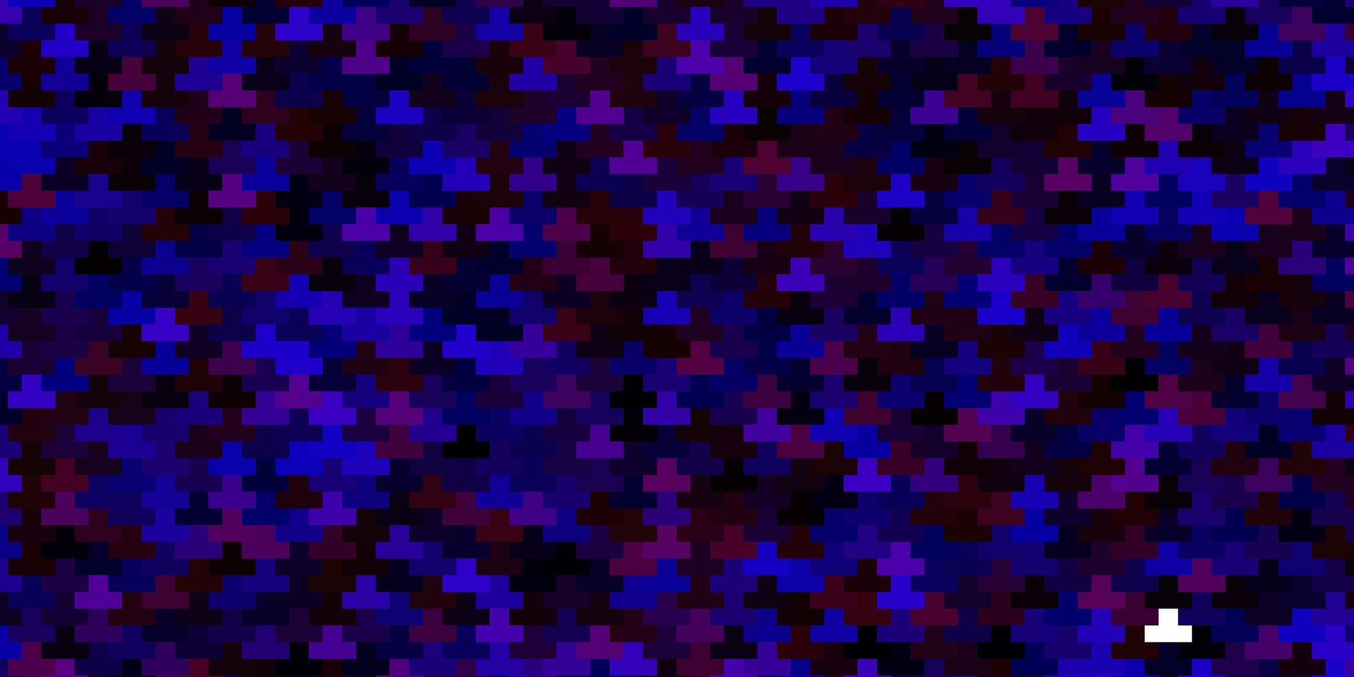 Dark Blue, Red vector backdrop with rectangles.