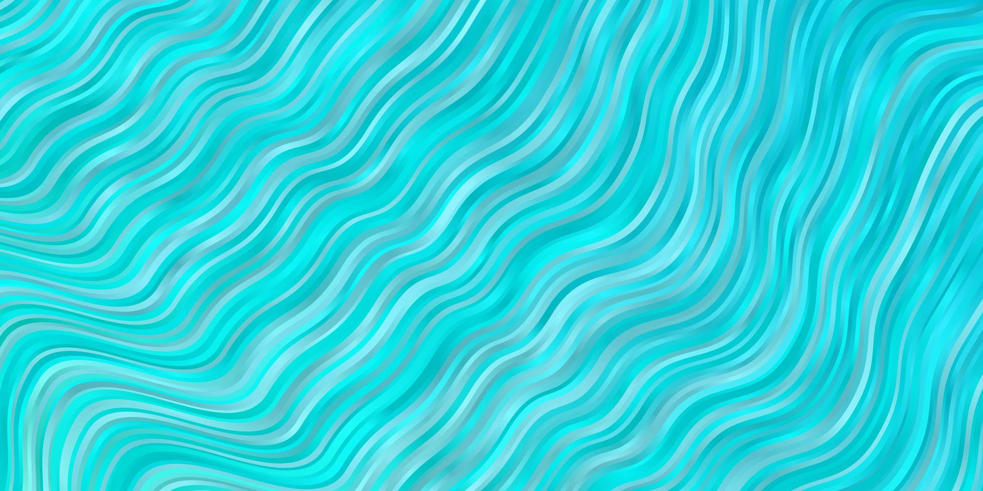 Light Blue, Green vector backdrop with bent lines.