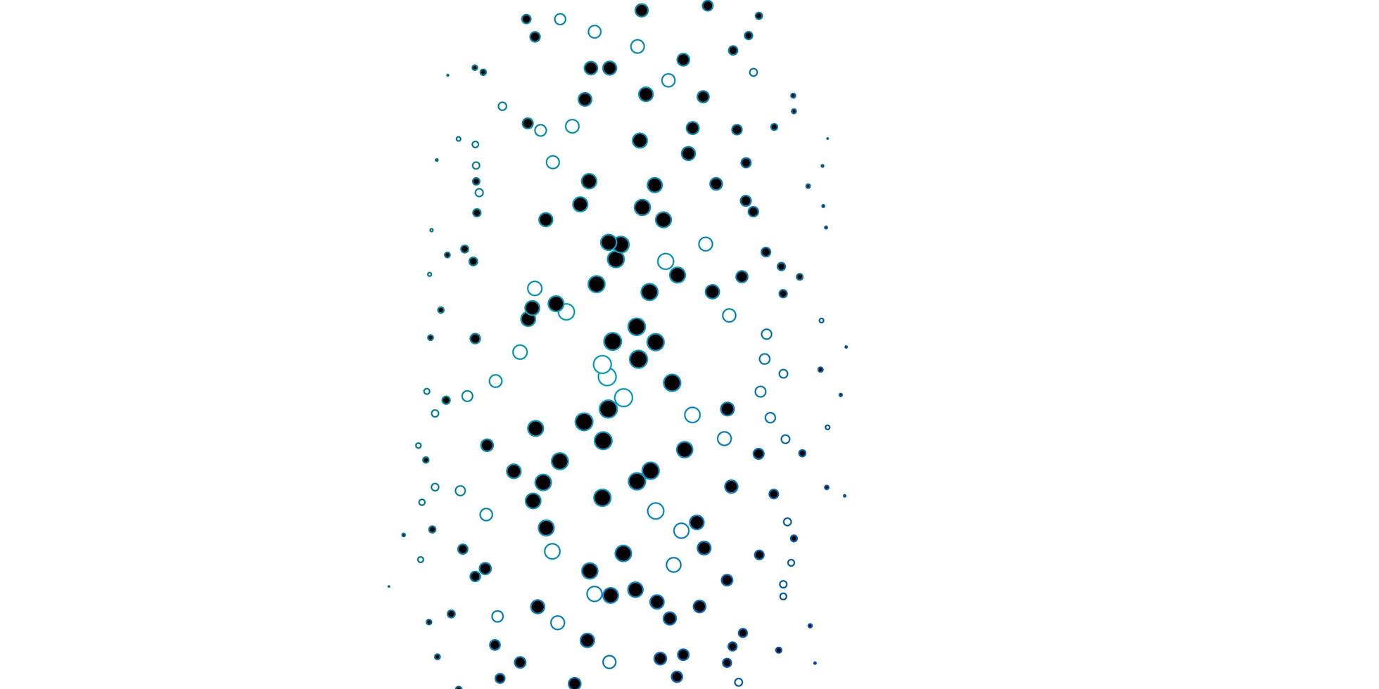 Dark Blue, Green vector template with circles.