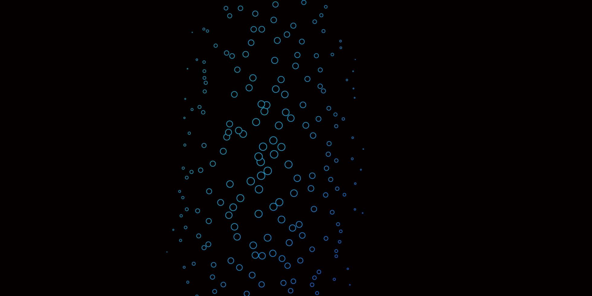 Dark Blue, Green vector template with circles.