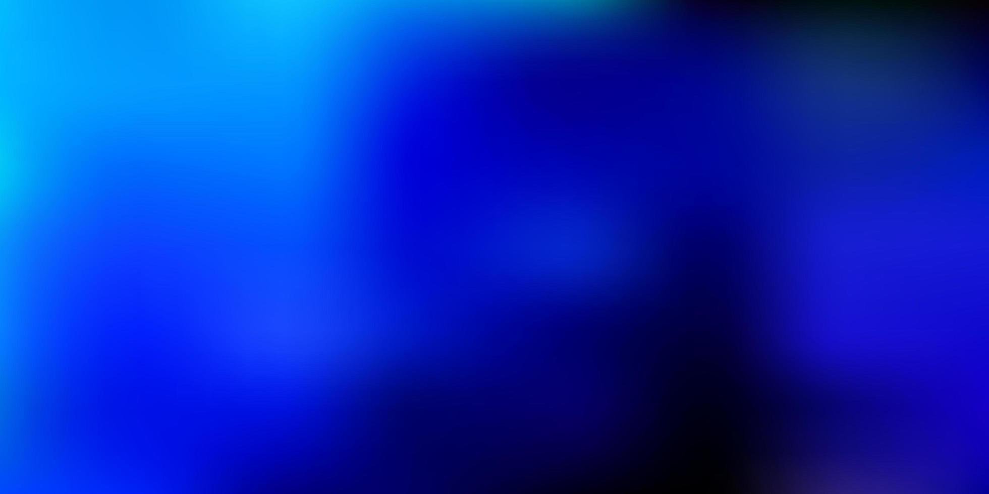 Light blue, green vector blurred pattern.