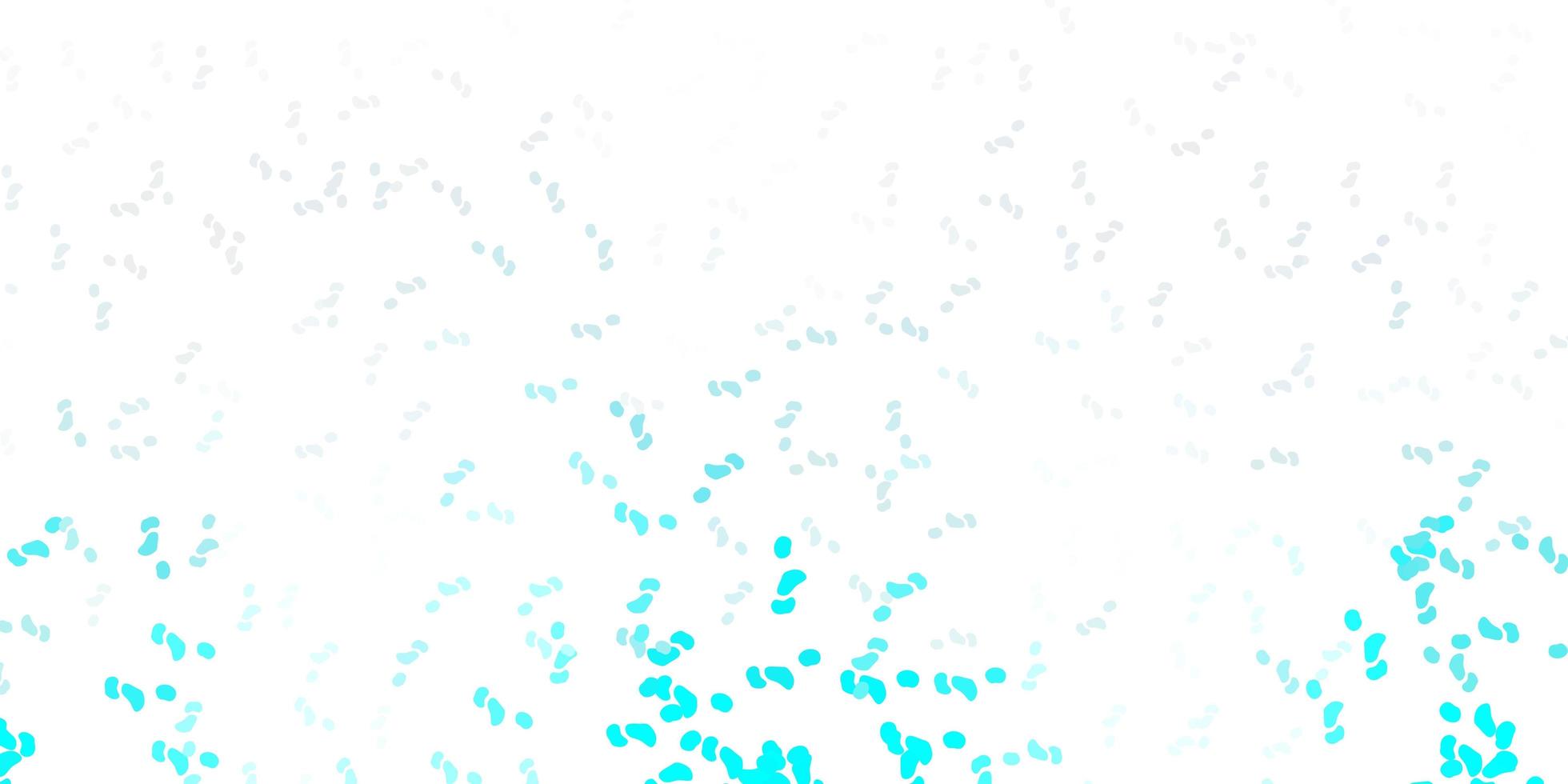 Light pink, blue vector background with random forms.