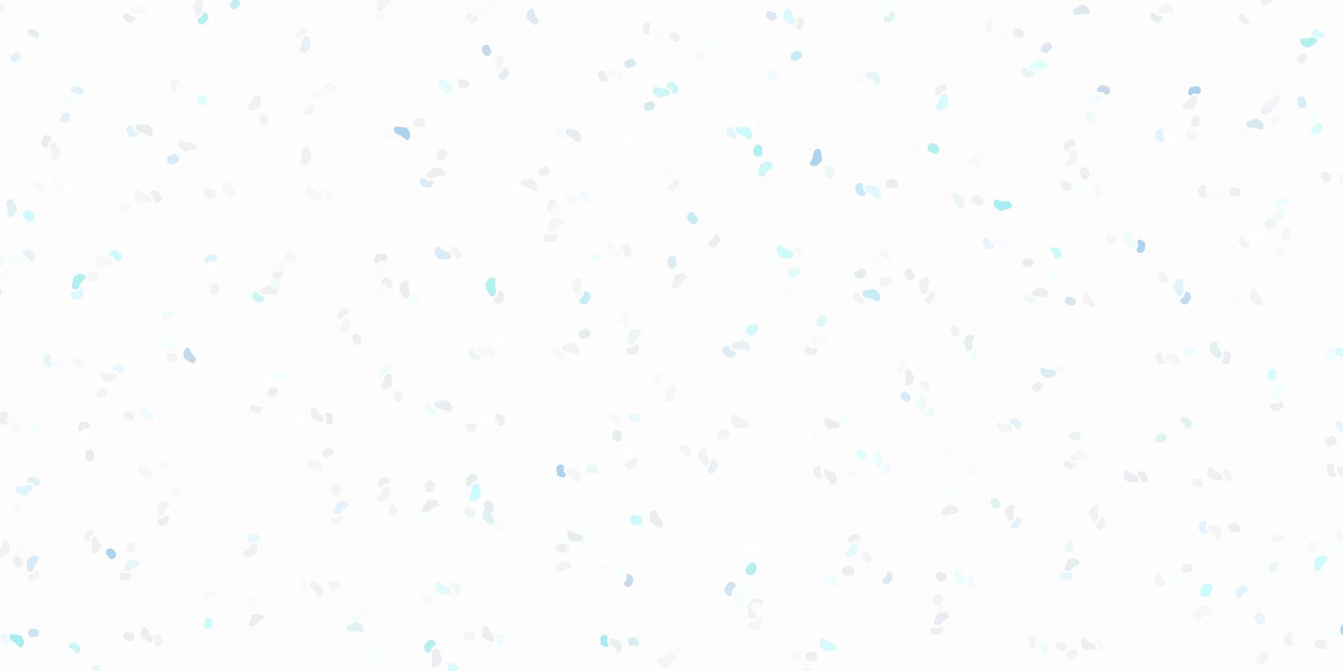 Light pink, blue vector template with abstract forms.