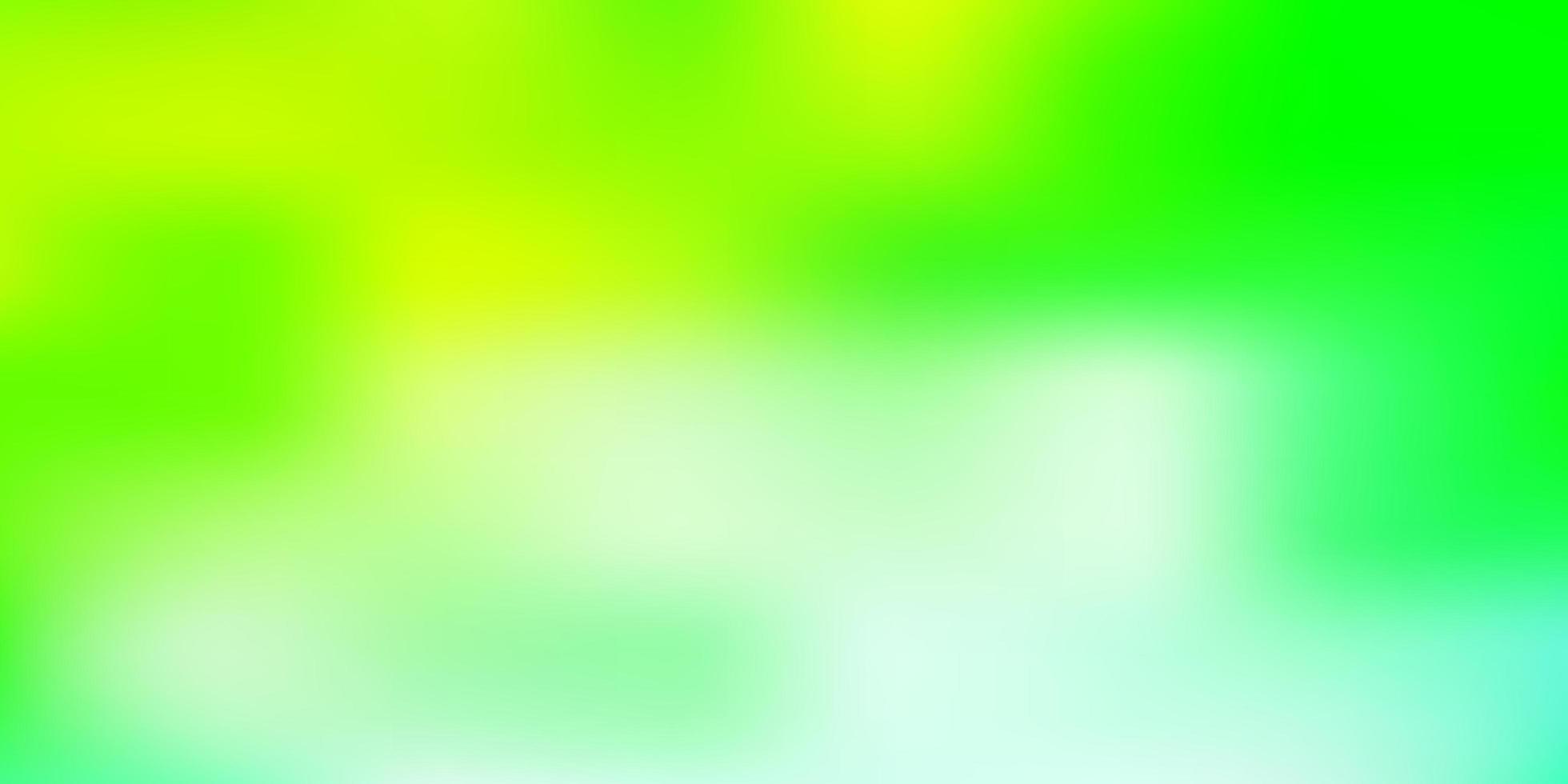 Light blue, green vector blurred pattern.