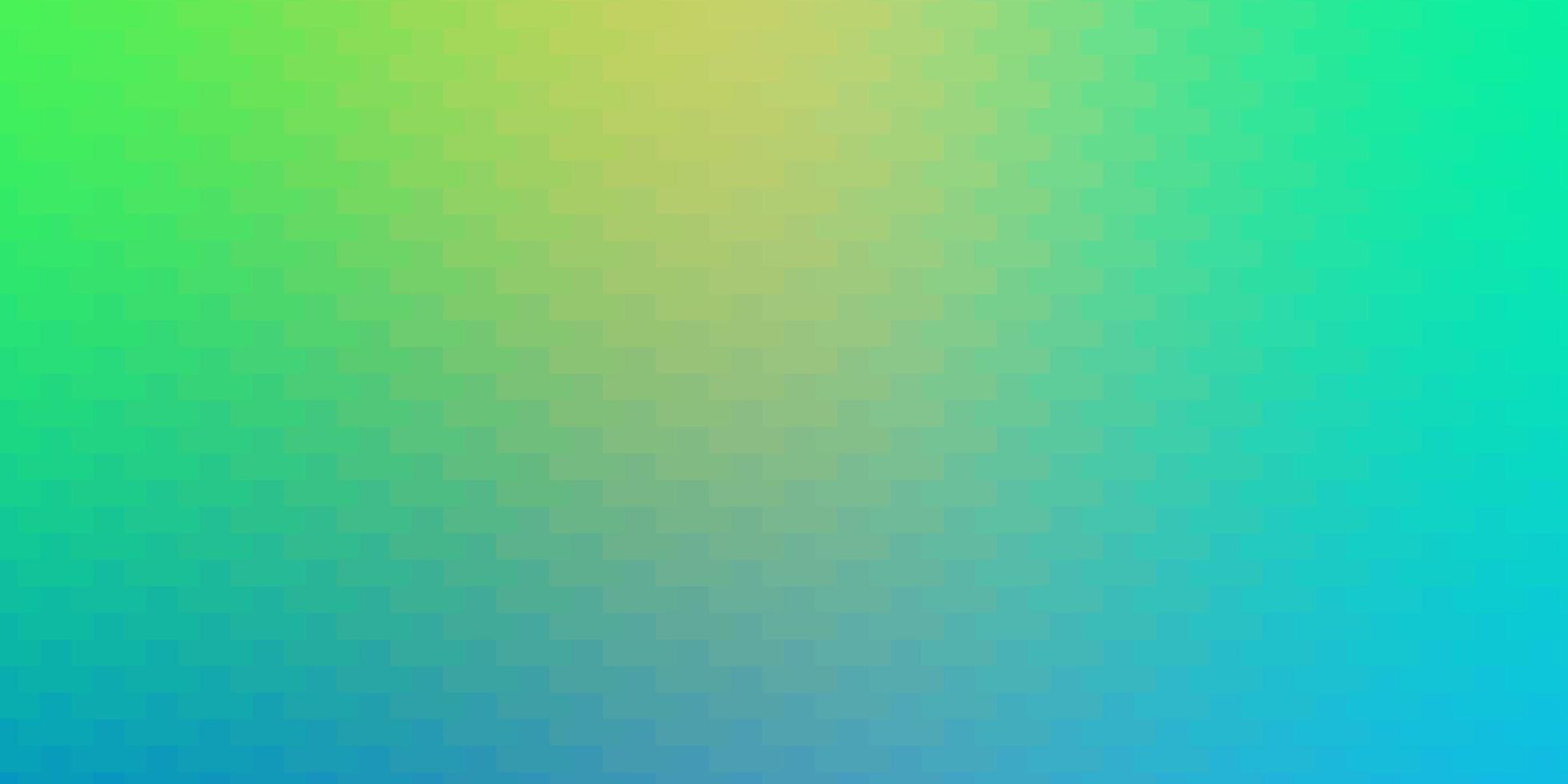 Light Blue, Green vector template in rectangles.