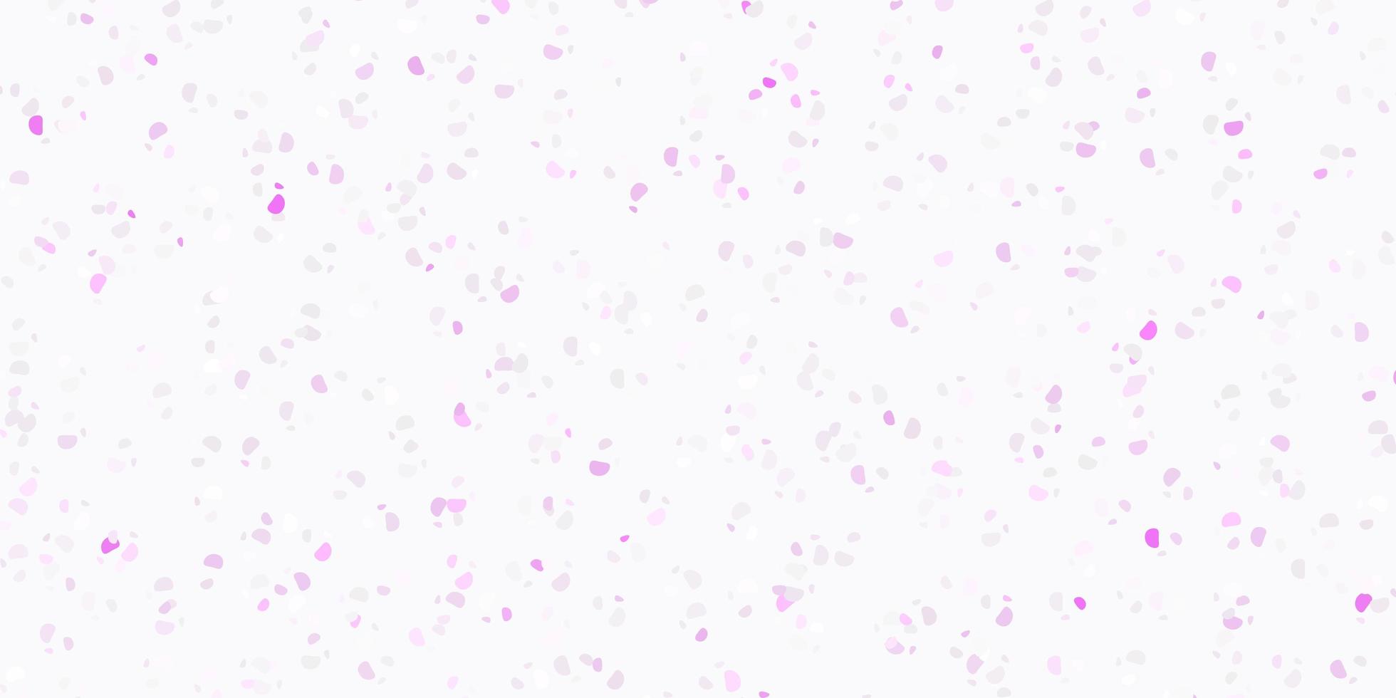 Light purple vector background with random forms.