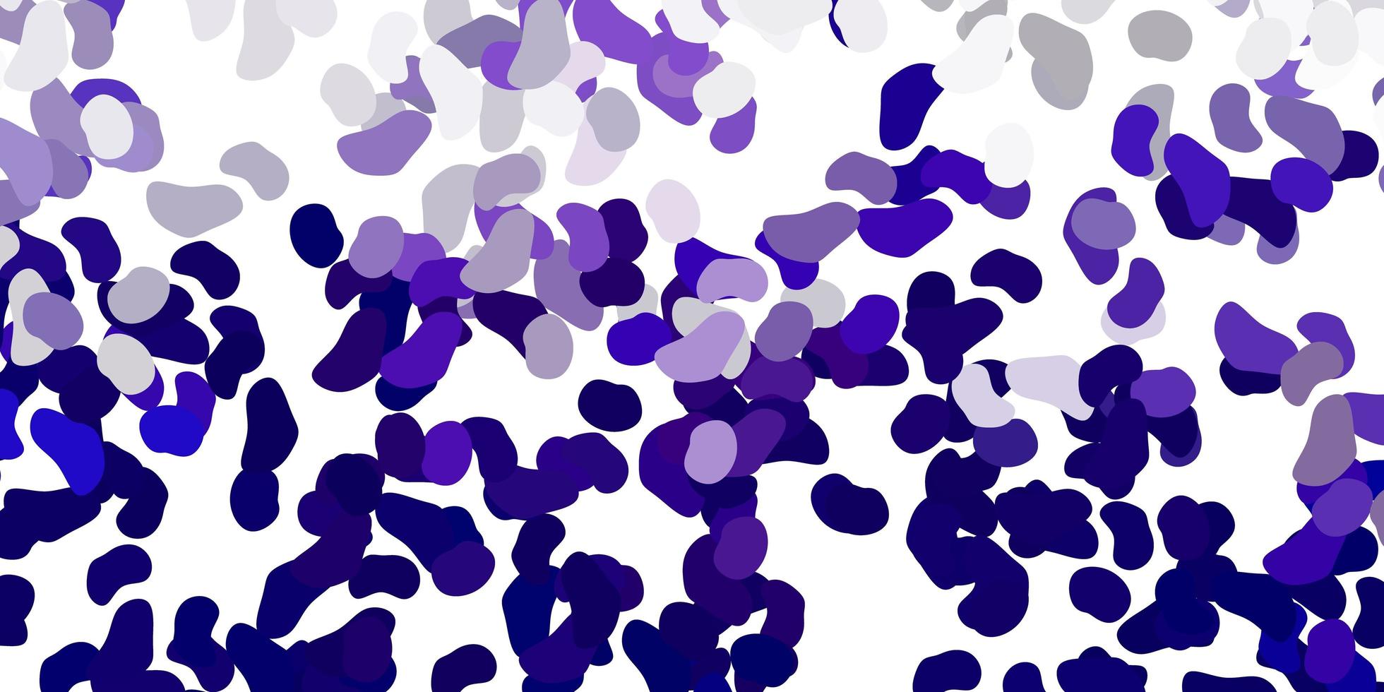 Light purple vector backdrop with chaotic shapes.
