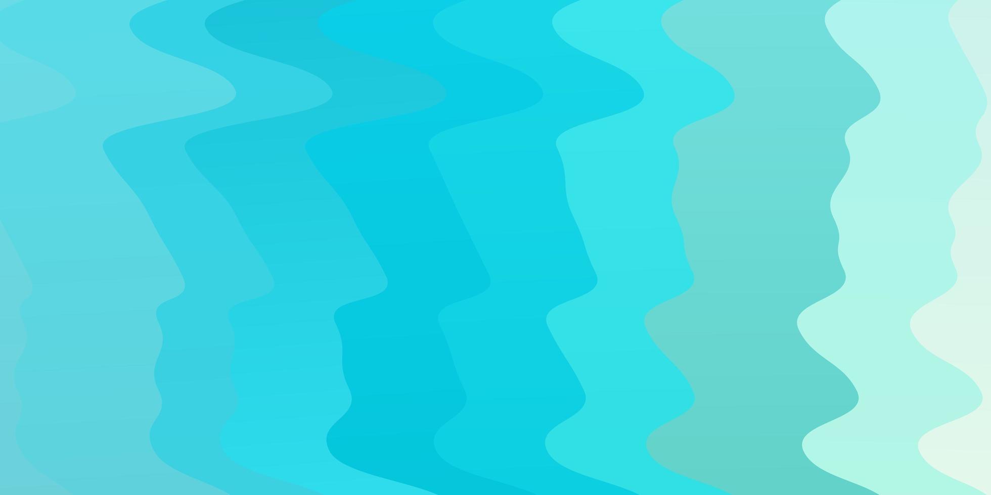 Light Blue, Green vector background with wry lines.