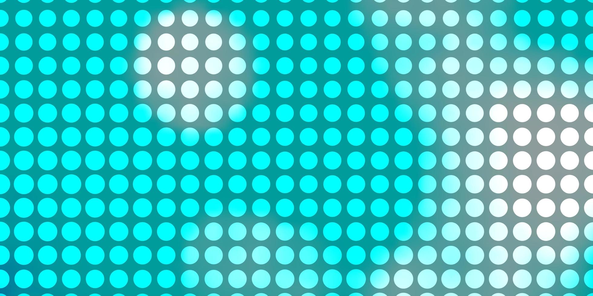 diseño de vector azul claro, verde con círculos.
