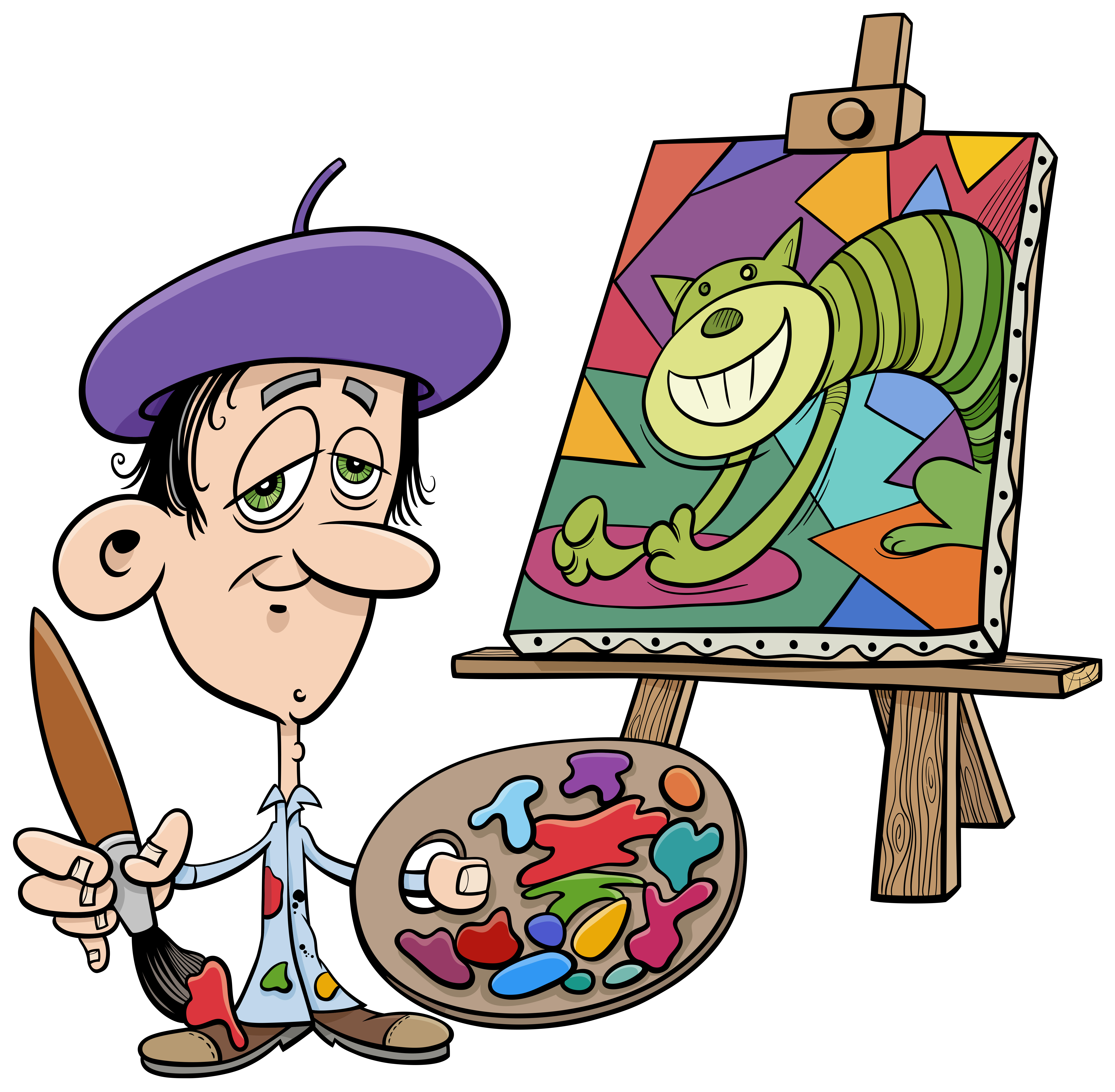 cartoon painter artist comic character 1945150 Vector Art at Vecteezy cartoon painter artist comic character 1945150 Vector Art at Vecteezy