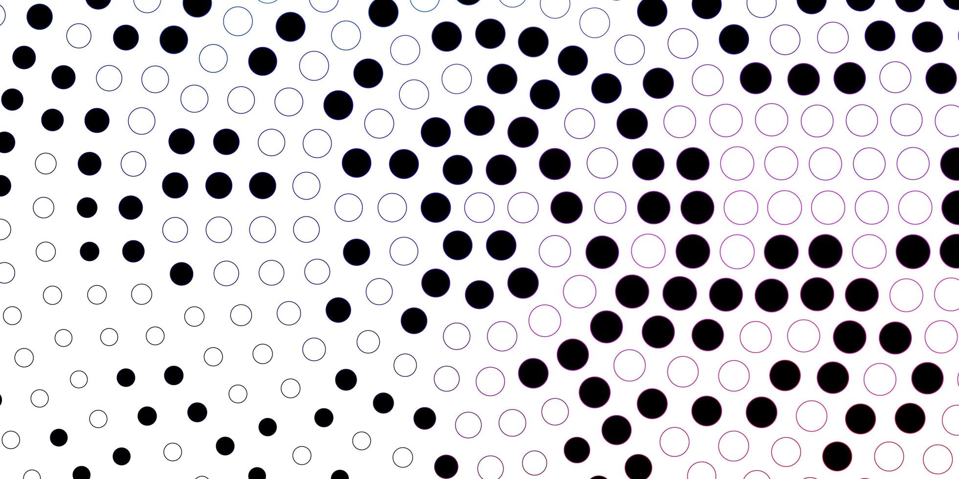 Dark Blue, Red vector pattern with spheres.