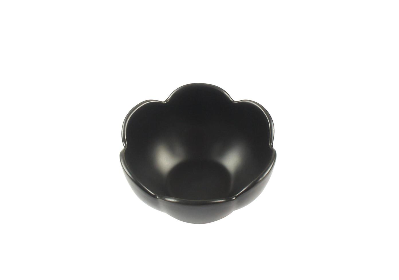 Black decorative bowl photo