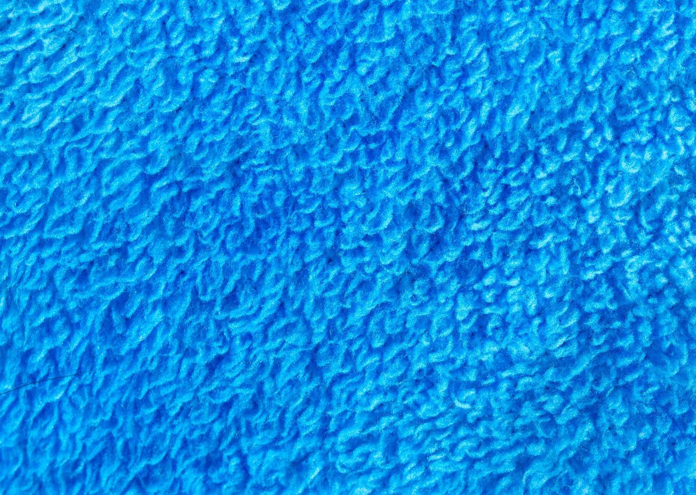 Blue fabric close up photo