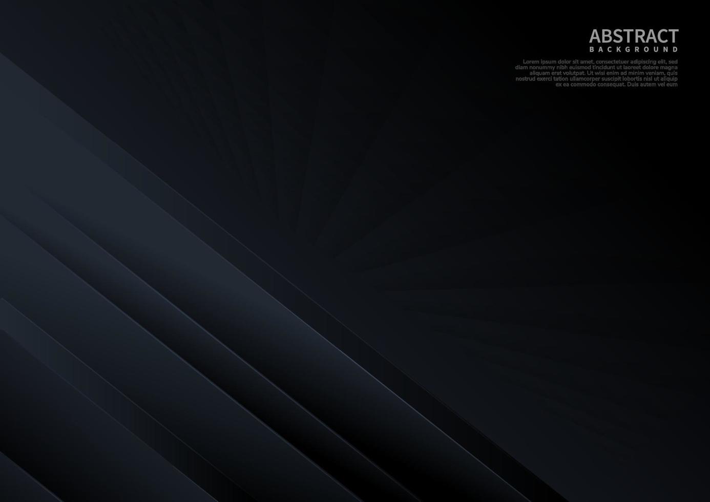 Dark abstract background concept diagonal with stripe line decoration square pattern perspective. vector