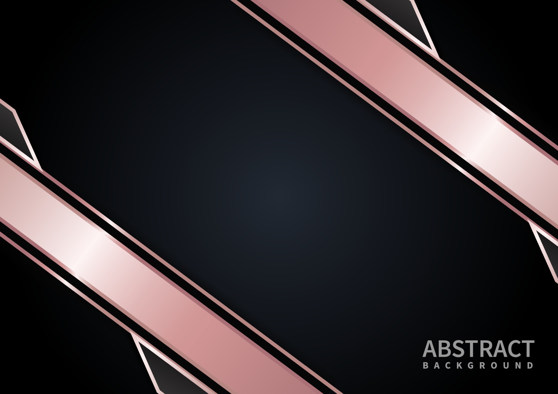 Abstract template pink gold geometric contrast black background. 1946651 Vector Art at Vecteezy