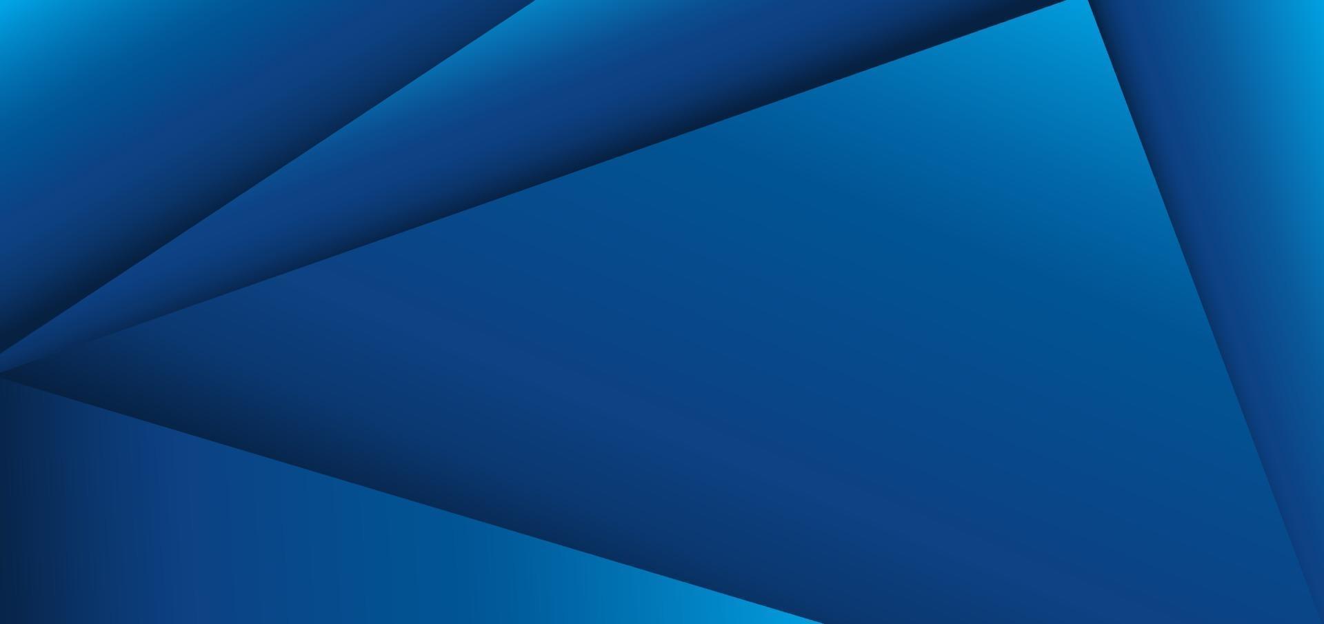 Abstract template blue geometric background. vector