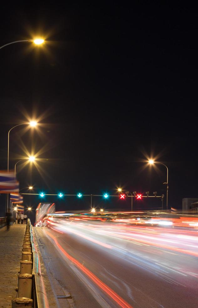 luces de autos foto