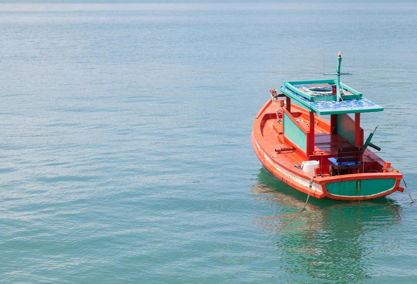 Small fishing boat photo