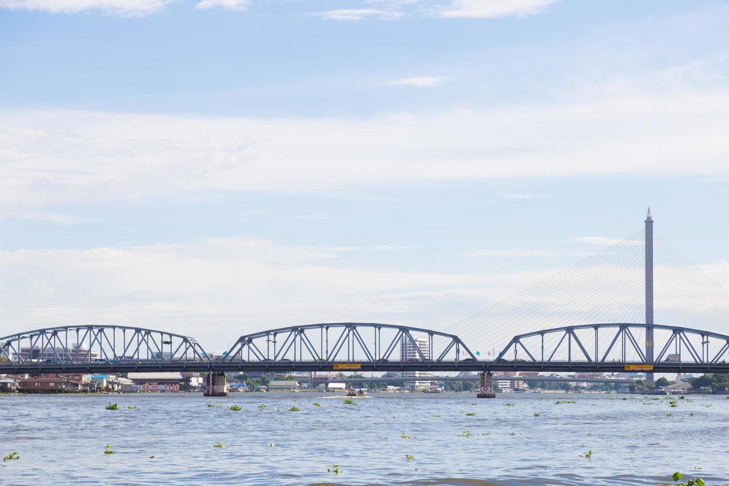 Krung Thon Bridge in Bangkok photo