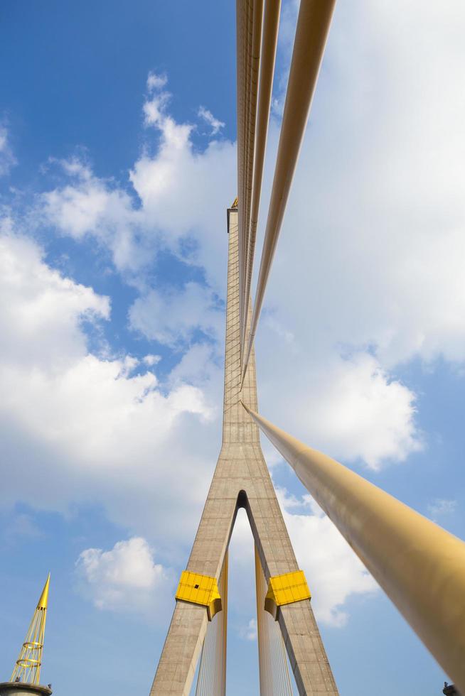 Rama VIII Bridge in Bangkok, Thailand photo