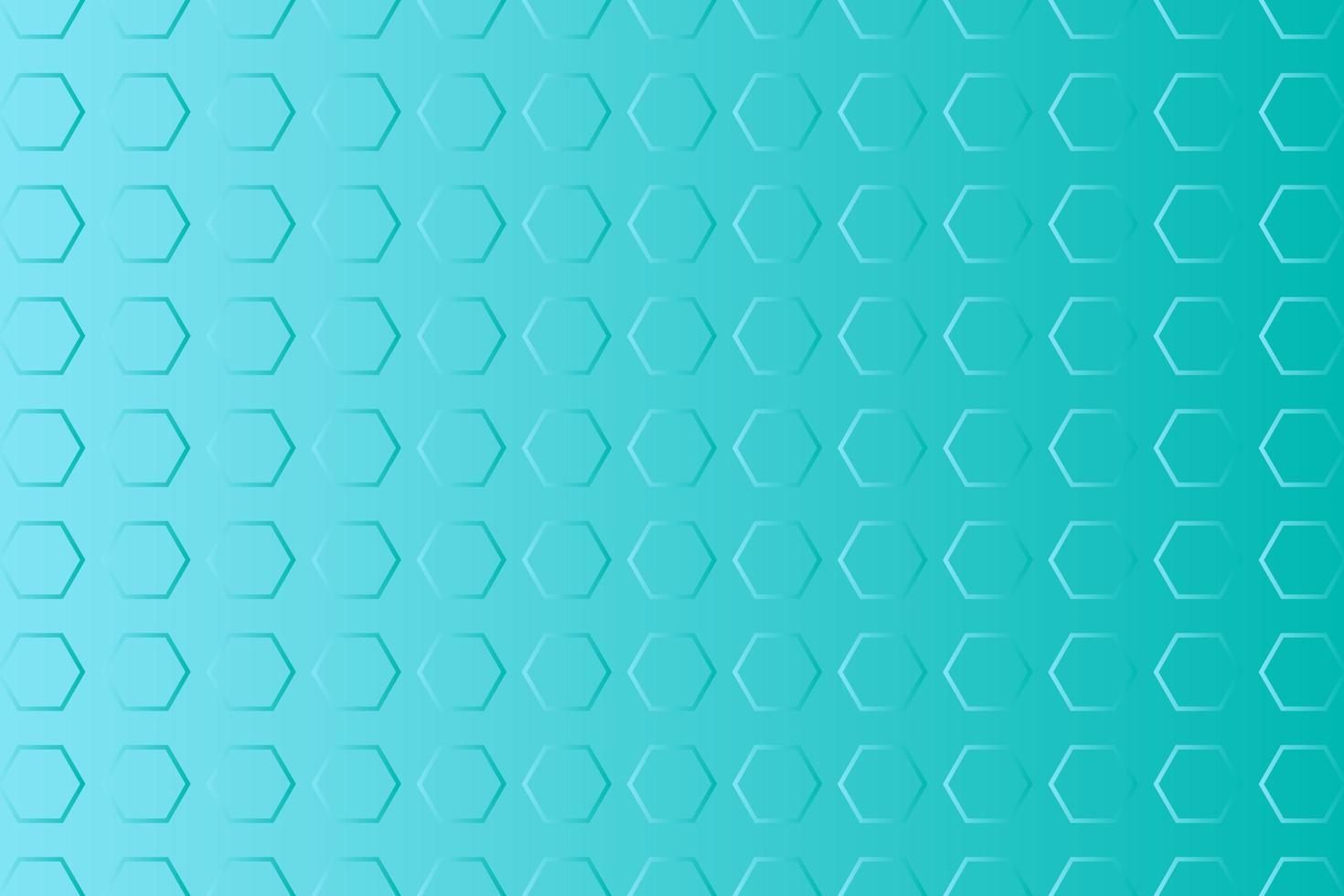Abstract blue hexagonal background vector