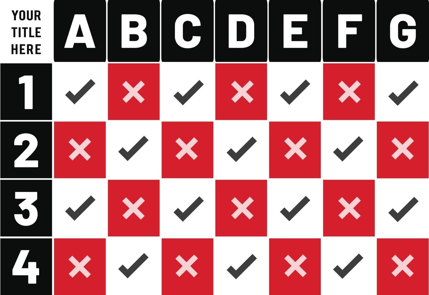 To Do Check List Planning Table Design vector