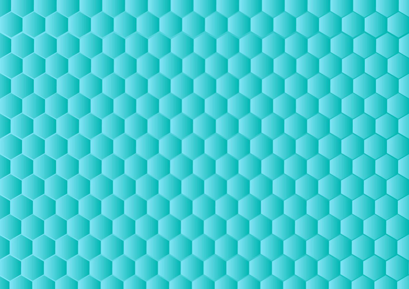 Gradient Hexagonal Background. Abstract Blue Background With Hexagon Pattern. vector