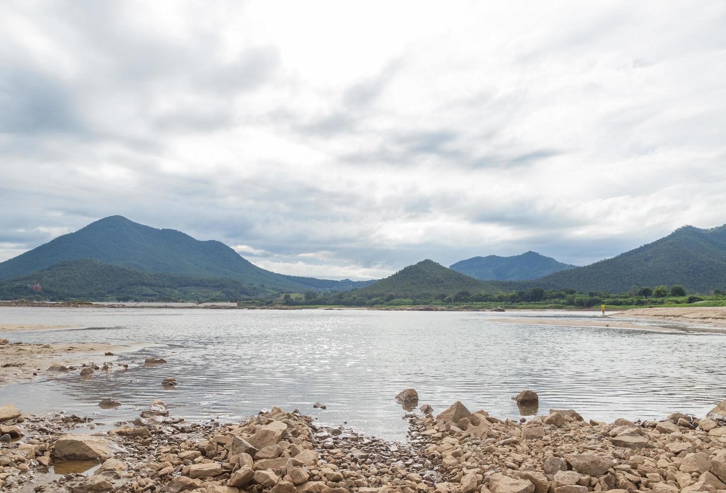 costa del río mekong foto