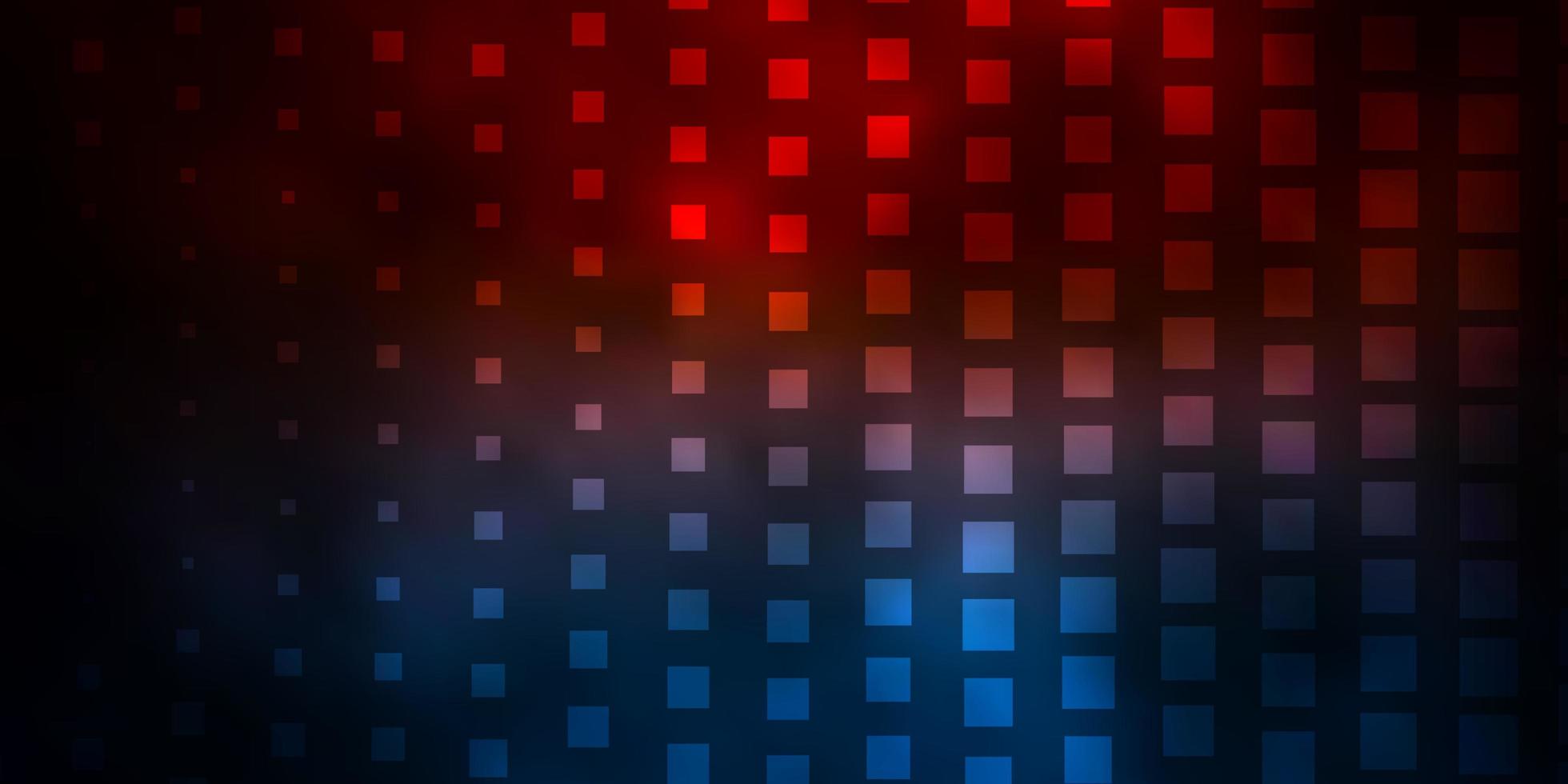 Dark Blue, Yellow vector background with rectangles.