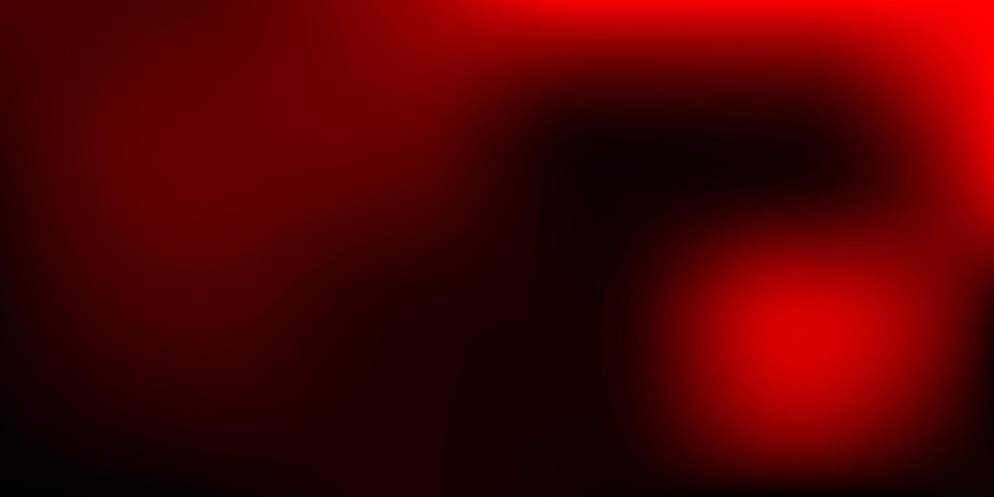 Dark Red vector abstract blur backdrop.